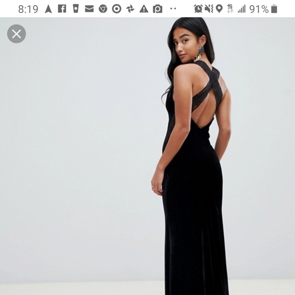 Velour Maxi Dress 🔥🔥 - Picture 6 of 7